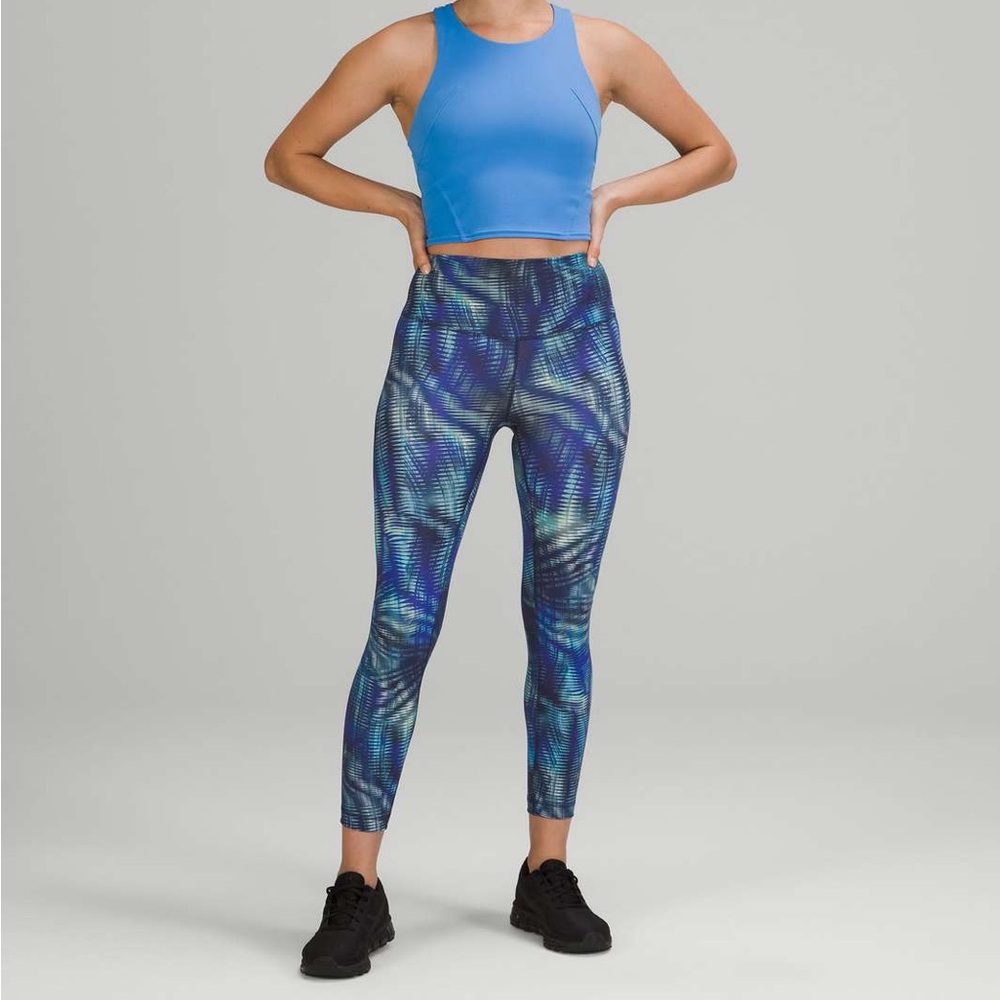 NWOT / Lululemon Wunder Train High-Rise Tight 25" *Foil